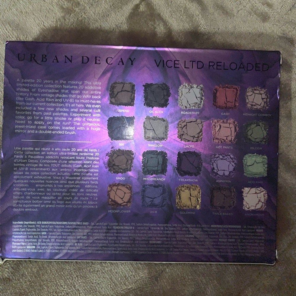 Urban decay eyeshadow palette